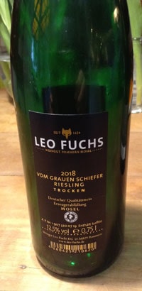 Vom Grauen Schiefer Riesling Trocken Leo Fuchs